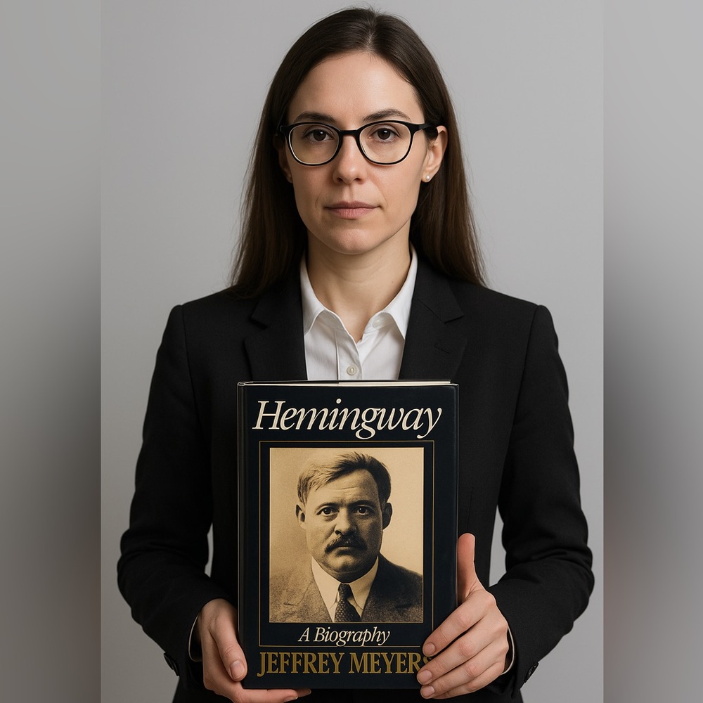 Hemingway: A Biography by Jeffrey Meyers – Hardcover 1986 Macmillan London